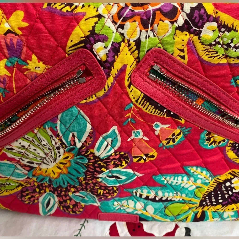 Vera Bradley Vivian Boho rumba quilted bag